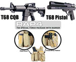 T68 Special Force Paintball Package with Marker T68 Special Force Paintball Package with Marker