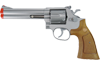 UHC 934S Spring Airsoft Revolver - 6" Barrel Silver